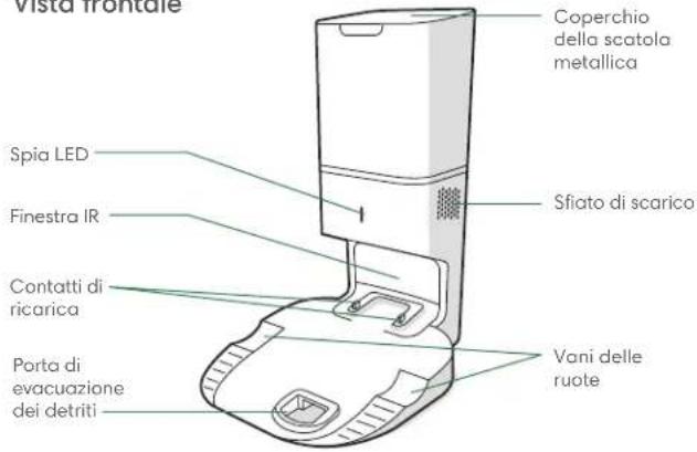 IROBOT Roomba Combo i8 - Informazioni sullo svuotamento automatico Clean Base™ - 1
