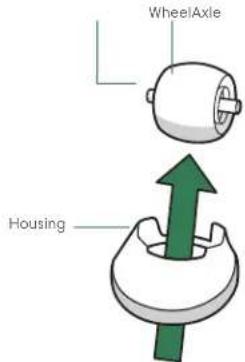 IROBOT Roomba Combo i8 - Cleaning the Front Caster Wheel - 2