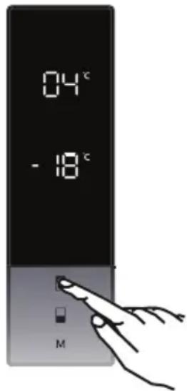 Küppersbusch FKG7500.1E - Definições de Temperatura do Refrigerador - 1