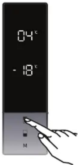 Küppersbusch FKG7500.1E - Ajustes de temperatura del refrigerador - 1
