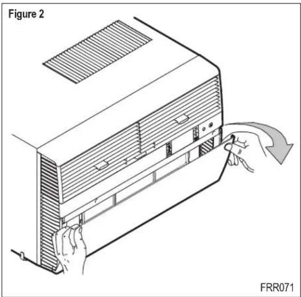 Friedrich Kühl KCQ08B10A - Standard Filter Cleaning / Installation Instructions - 1