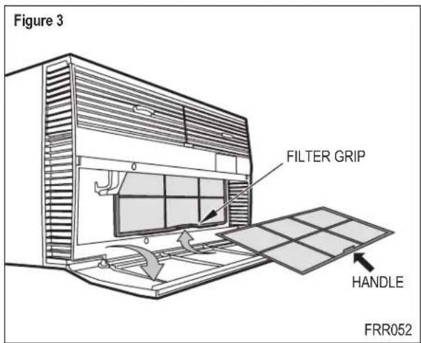 Friedrich Kühl KCM24B30A - Standard Filter Cleaning / Installation Instructions - 2