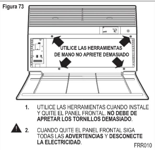 Friedrich Kühl KCM24B30A - Procedimiento de cambio de la batería del Panel de control - 1