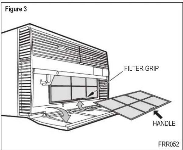 Friedrich Kühl KHS10B10A - Standard Filter Cleaning / Installation Instructions - 2