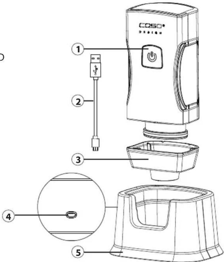 CASO Vacu OneTouch Pro 1333 - Vued'ensemble - 1