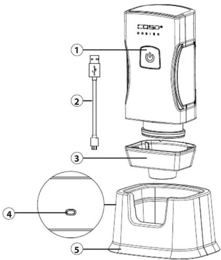 CASO Vacu OneTouch Pro 1333 - Overzicht - 1