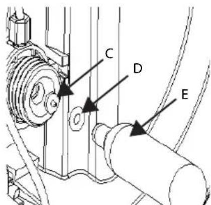 CASO Beer Master - Replacing the CO_2 pressure cartridge piercing spike and sealing ring - 2