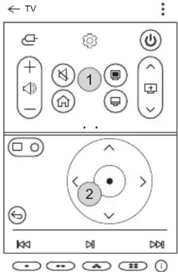 Peerless-AV Neptune NT554 - Controlling your TV with the ThinQ App: - 1