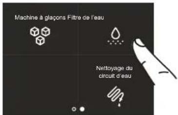 BERTAZZONI REF30BMBIXLT - 6) Activation du rappel du filtre à eau - 2
