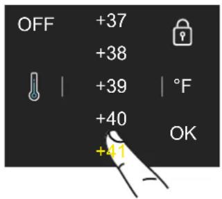 BERTAZZONI REF30BMBIXLT - Cómo modificar las temperaturas del compartimento - 2