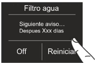 BERTAZZONI REF30BMBIXRT - 6b) Reinicio del filtro - 6