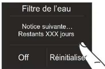 BERTAZZONI REF30BMBIXRT - 6b) Réinitialisation du filtre - 6