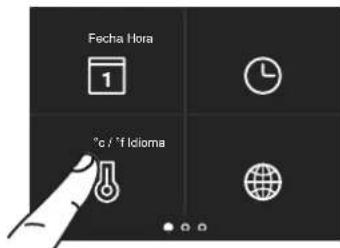 BERTAZZONI REF30BMBIPLT - 3) SELECTIONAR ^ C / ^ F - 4