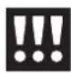 BERTAZZONI REF30BMBIPLT - Tensión de alimentación Peligro de electrucución - 1