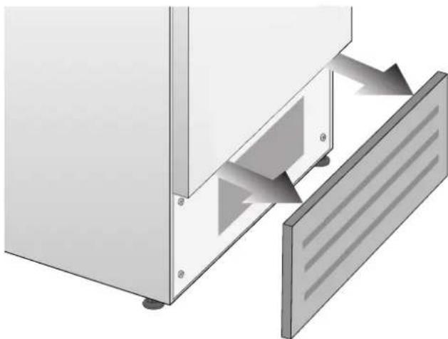 BERTAZZONI REF30BMBIPLT - To clean the condenser, follow these instructions: - 1