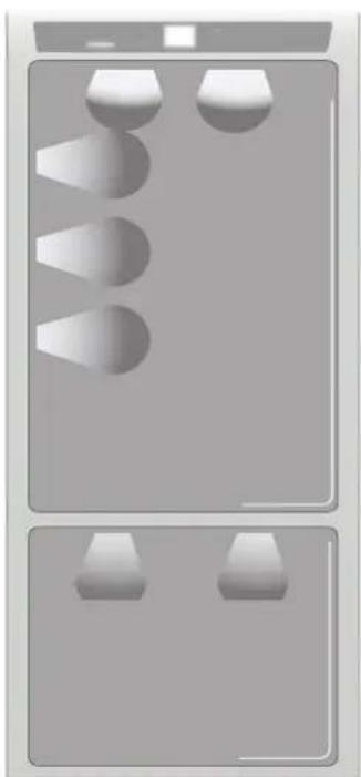 BERTAZZONI REF30BMBIPLT - Illuminación - 1
