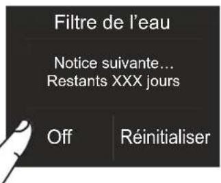 BERTAZZONI REF30BMBIPLT - 6b) Réinitialisation du filtré - 5
