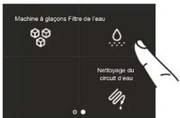BERTAZZONI REF30BMBIPLT - 6) Activation du rappel du filtre à eau - 2