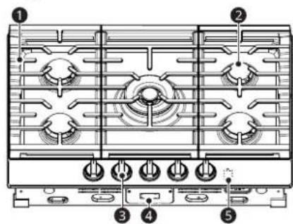 LG CBGJ3023S - Partes y caracteristicas - 1