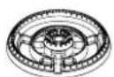 LG CBGJ3023S - Burner Heads - 2