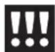 BERTAZZONI REF30BMBIPRT - Advertencia - 1