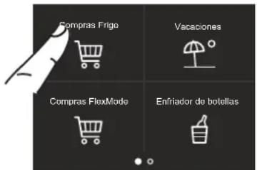BERTAZZONI REF30BMBIPRT - 1) Refrigerador en modo Compras Frigo - 2