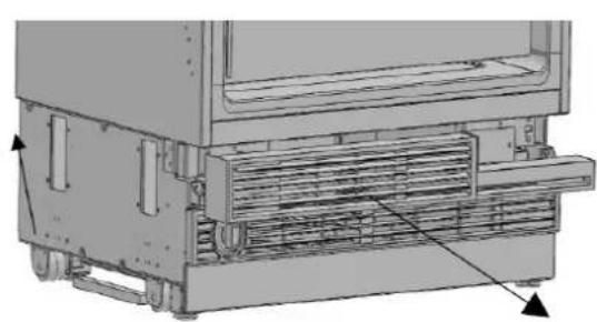 BERTAZZONI REF18FCBIPLV - AIR VENT UPPER PART DIRECTION CHANGE - 1