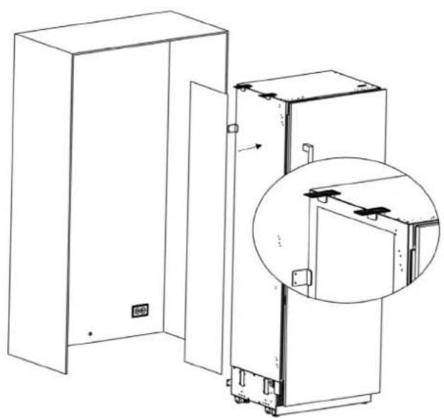 BERTAZZONI REF18FCBIPLV - INSTALLATION DES ATTACHES SUPérieURES ET INFÉRIÉURES - 2