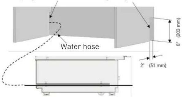 BERTAZZONI REF18FCBIPLV - Preparing the Water Hose and the Electrical Connection - 2