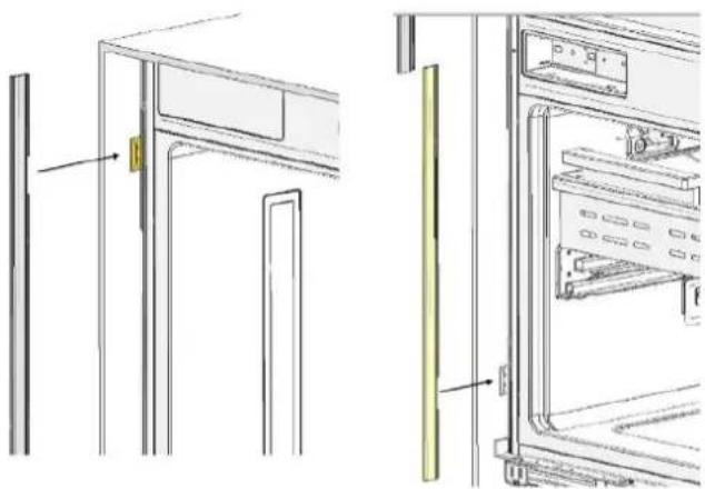 BERTAZZONI REF18FCBIPLV - COLOCACION DE LOS EMBELLECEDORES DECORATIVOS - 1