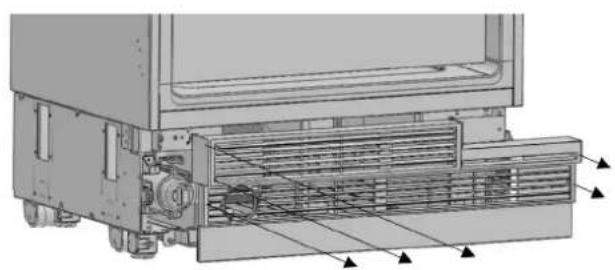 BERTAZZONI REF18FCBIPLV - Desmontaje del Conjunto del orificio de ventilacion - 2