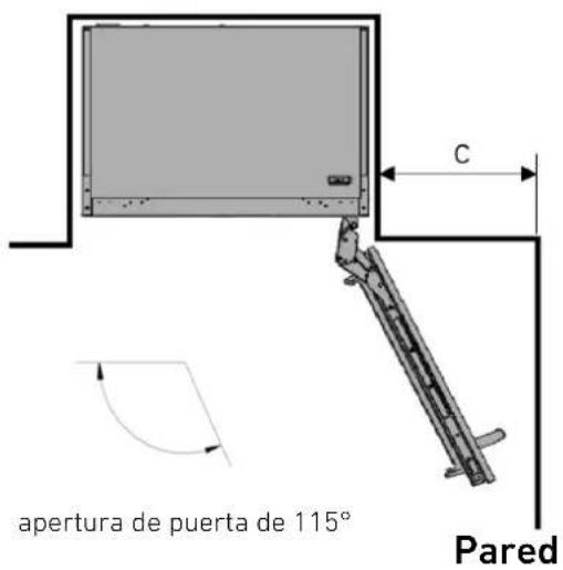 BERTAZZONI REF18FCBIPLV - Dimensiones del producto - 3
