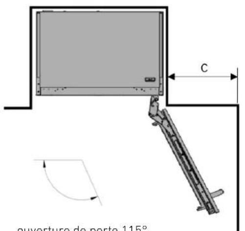 BERTAZZONI REF18FCBIPLV - Dimensions de l'appareil - 3