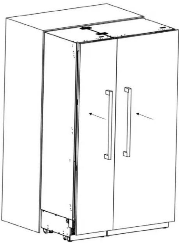 BERTAZZONI REF18FCBIPLV - INSTALLACION DE LOS SOPORTES SUPERIOR E INFERIOR - 5