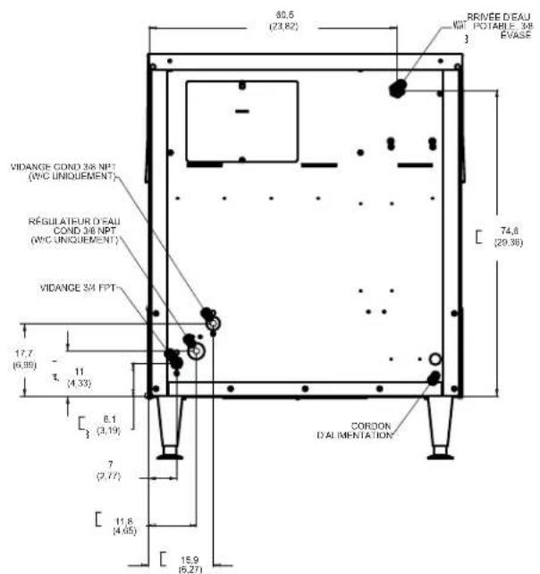 Scotsman Prodigy CU3030 - Purge de l'eau - 5