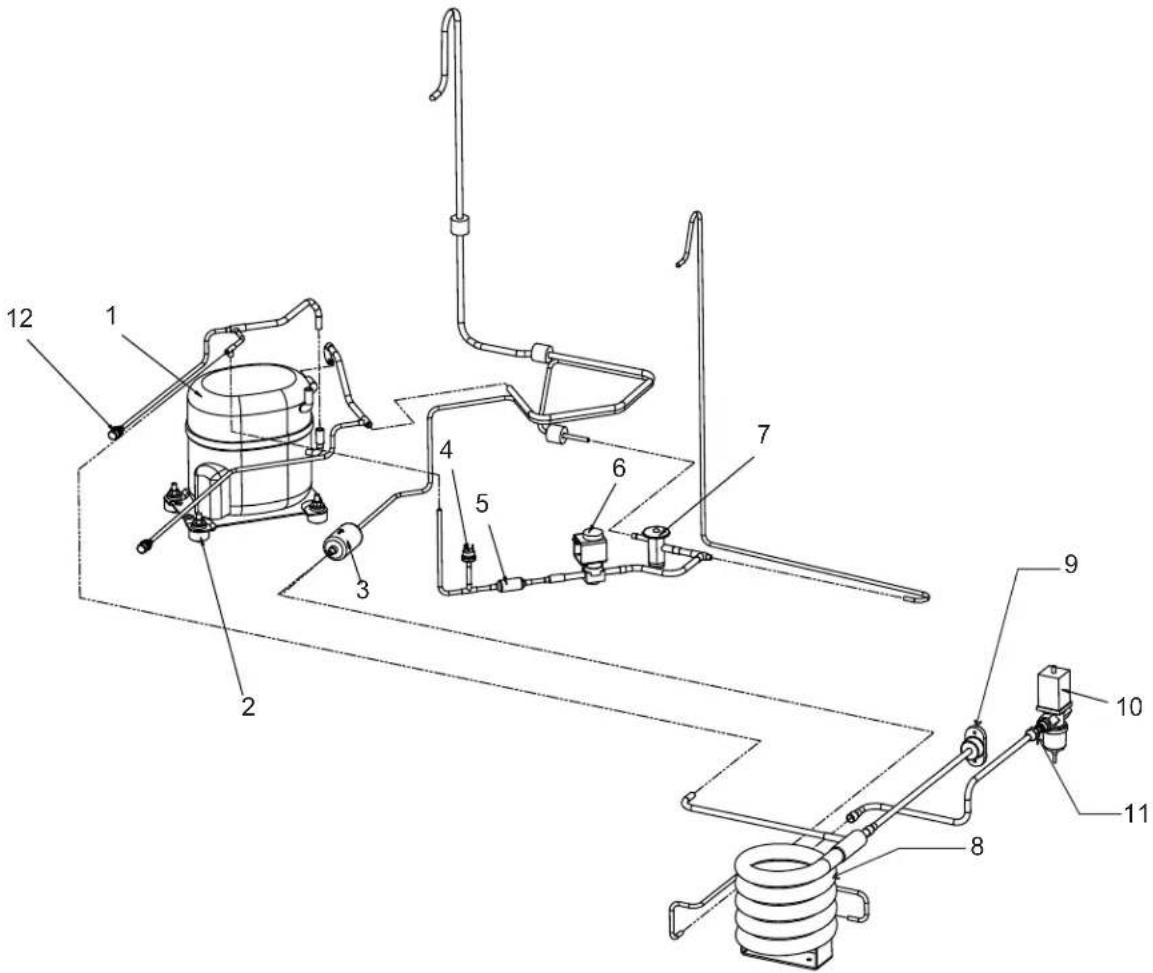 Scotsman Prodigy CU3030 - CU3030 – Réfrigération à refroidissement à eau - 1