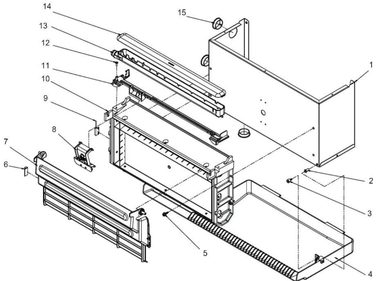 Scotsman Prodigy CU3030 - CU3030 – Zone de fabrication de glace - 1