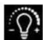 SMEG KLT12L4WH - GRADATION DE L'INTENSITÉ LUMINEUSE DE LA LAMPE : - 1