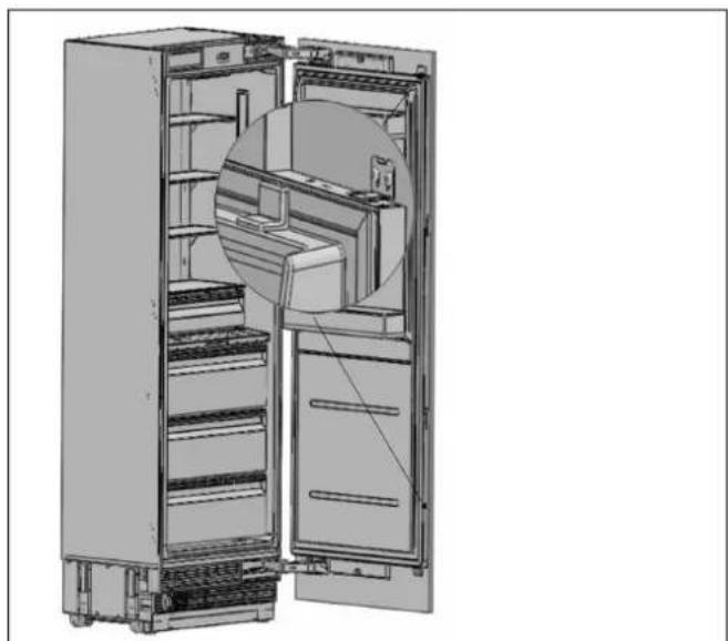 BERTAZZONI REF30RCBPNV - ALINEACIÓN DE LA PARTE SUPERIOR DEL PANEL DE PUERTA A MEDIDA CON PERNOS - 8