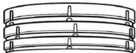 Brentwood FD-1026BK - TWO ADJUSTING TRAY HEIGHTS - 4