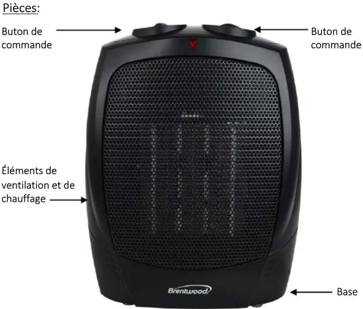 Brentwood H-C1601 - À TITRE DE RÉFÉRENCE - 1