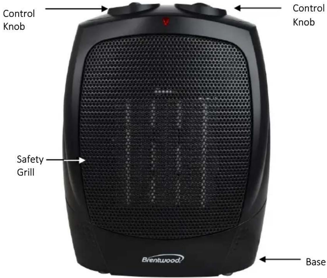 Brentwood H-C1601 - Parts & Assembly: - 1