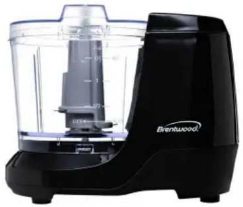 Brentwood MC-109W - MINI-HACHOIR POUR ALIMENTS - 1