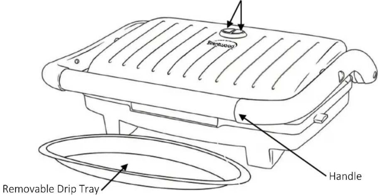 Brentwood TS-611 - Parts: - 1