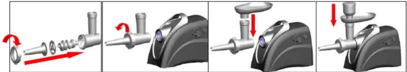 Brentwood MG-400W - Hacer embutidos - 1