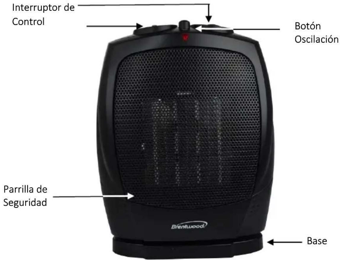 Brentwood H-C1600 - Parts: - 1