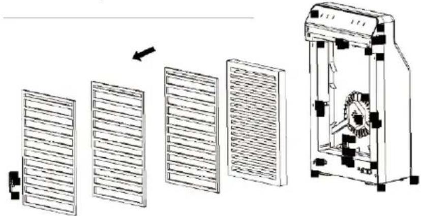 Brentwood AP-4100W - Replace the Filter Screen - 1