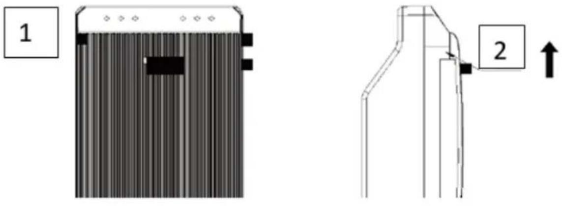Brentwood AP-4100W - Retirer le Panneau - 1