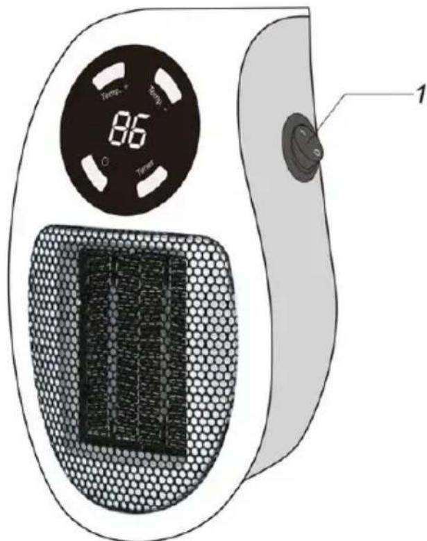 Brentwood H-C350W - POSICION VERTICALE - 1