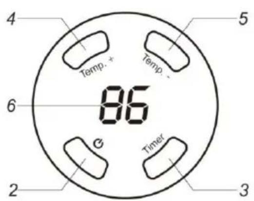Brentwood H-C350W - GUARDE ESTAS INSTRUCCIONES COMO REFERENCIA - 1